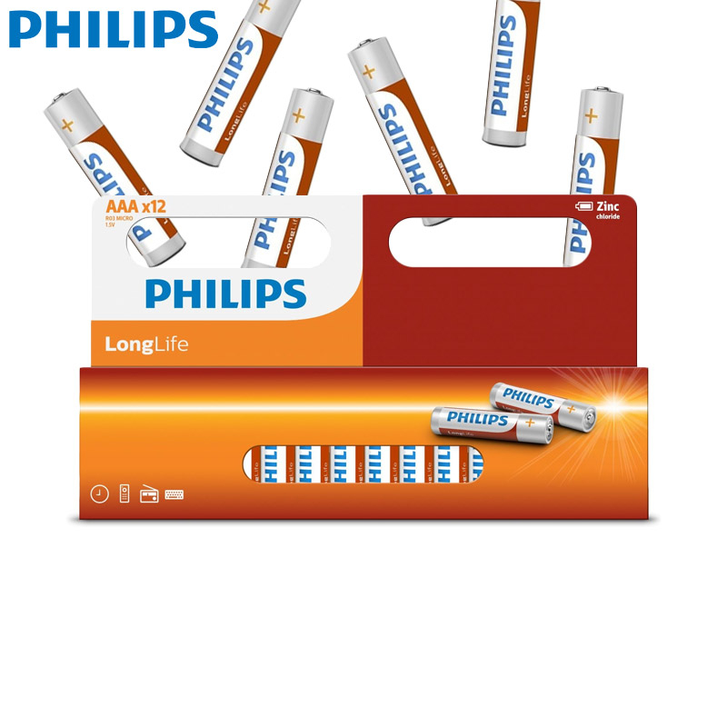 Pack of 48 AA or AAA Zinc Long Life Batteries