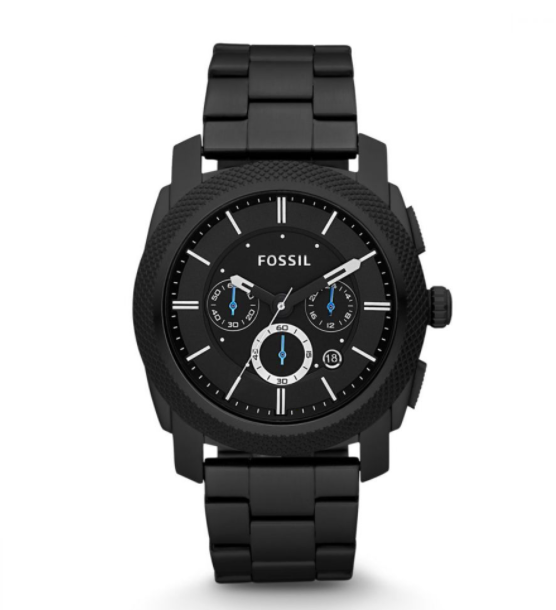 Men's Machine Stainless Steel Watch