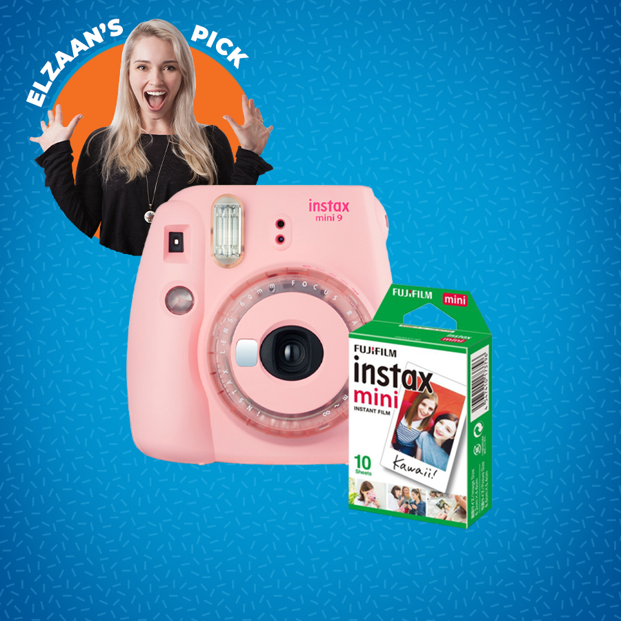 Instax Mini 9 Instant Film Camera Plus Case and Film (7 Pack Bundle)