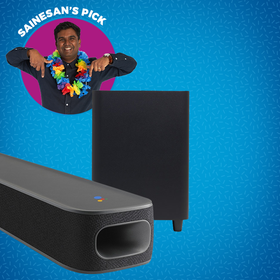 Link Voice-Activated Soundbar and Subwoofer with Android TV and the Google Assistant Built-in
