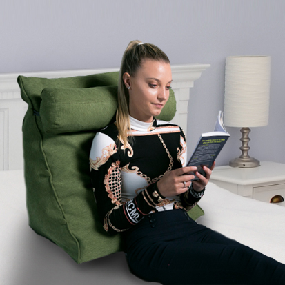 Bed Wedge with Adjustable Pillow