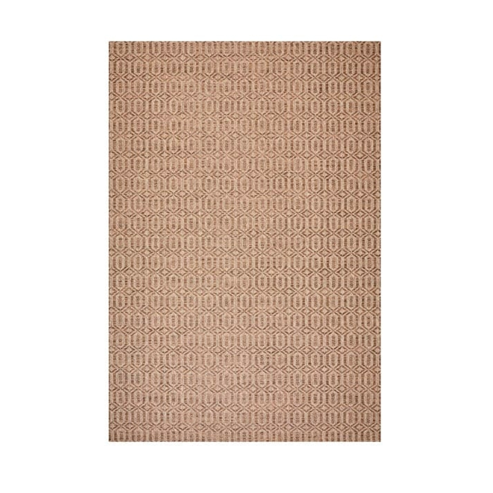 Hextic Geometric Pattern Outdoor Rug