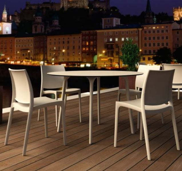 Stackable Polypropylene Outdoor Chair