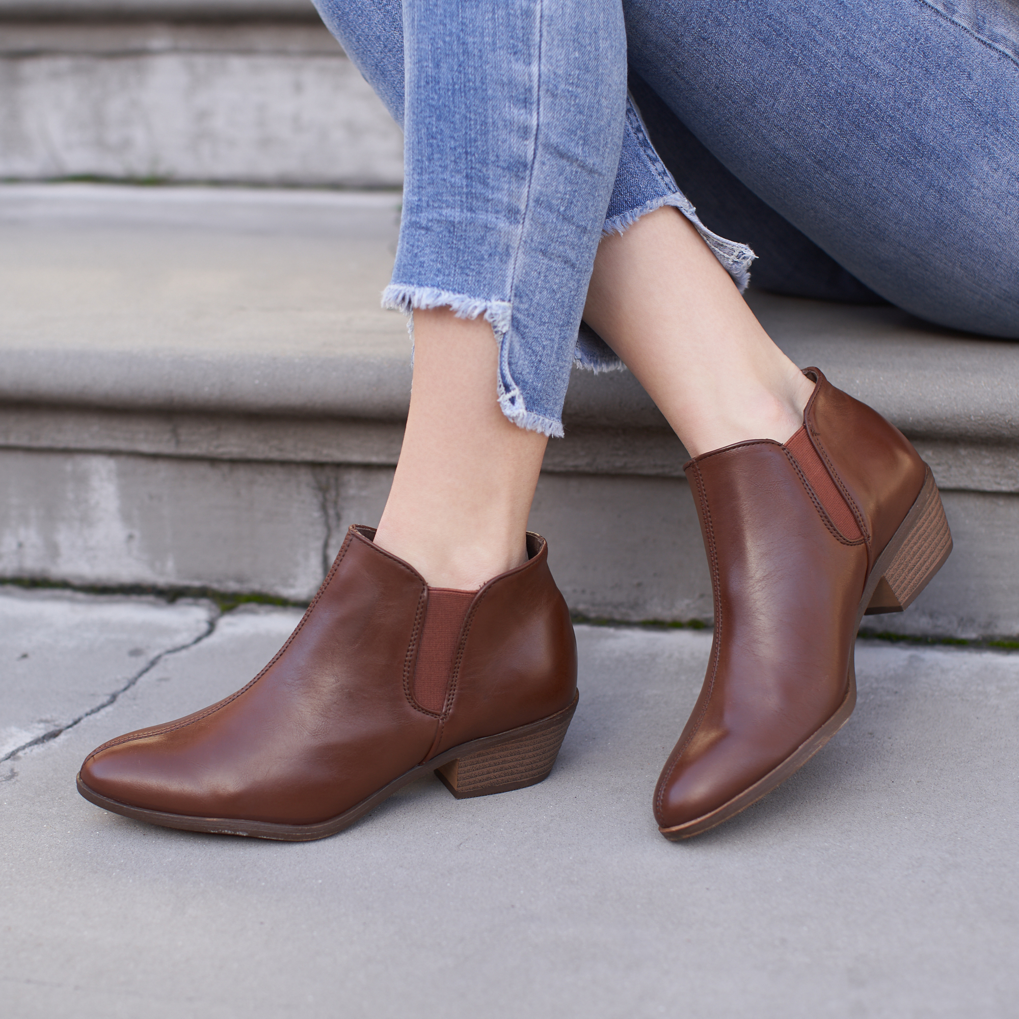 Ladies Slip-On Ankle Boot
