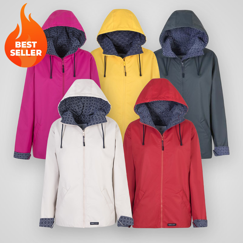 100% Water & Wind Proof Raincoats for Women