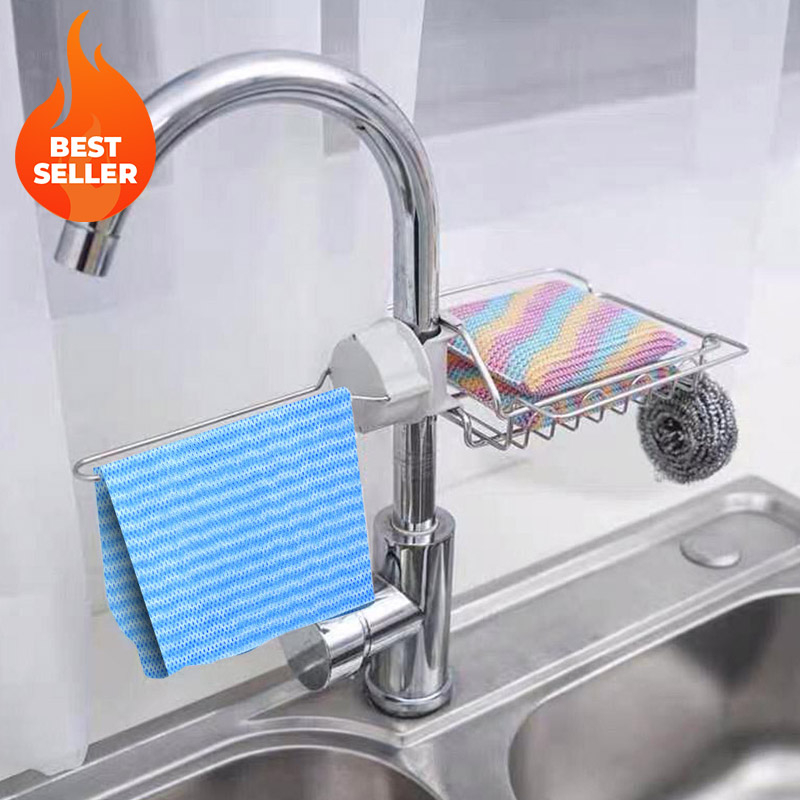 Attachable Drainage Shelf with Hooks
