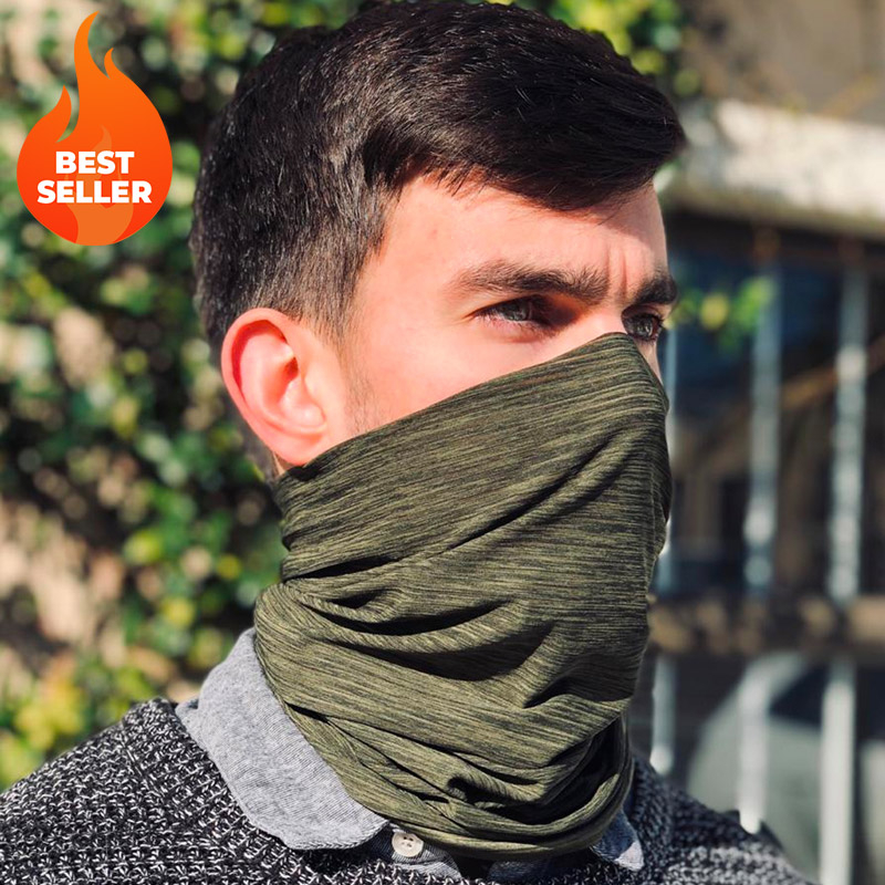 Pack of 3 Unisex Sporty Reusable Multi-Functional Face Shield
