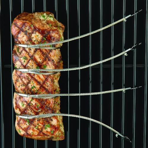 Pack of 4 FoodLoop Flame Stainless Flameproof Trussing Tool