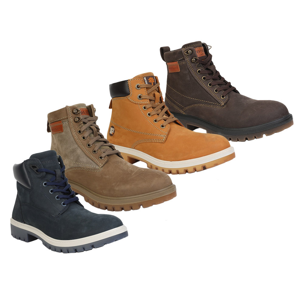 Men's Genuine Leather Hiking Boots