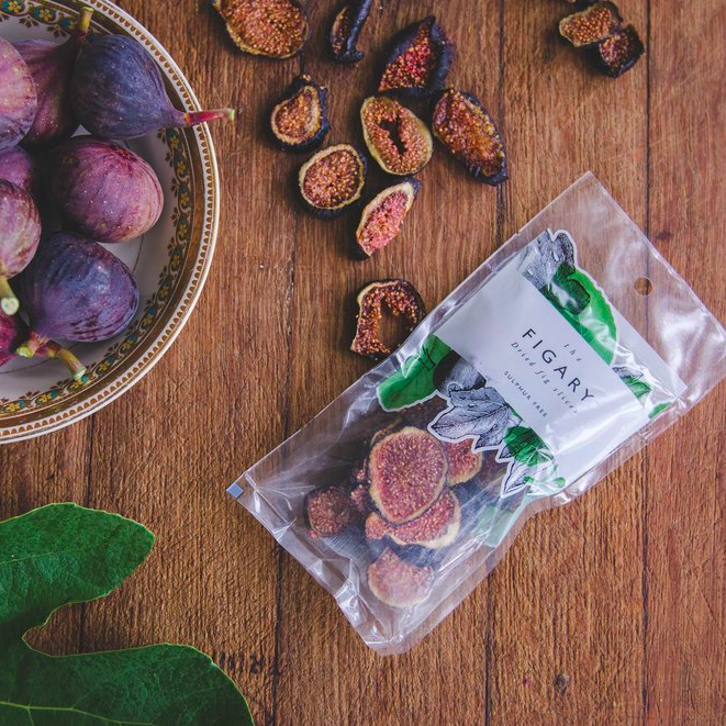 Pack of 12, 60g Dried Fig Slices