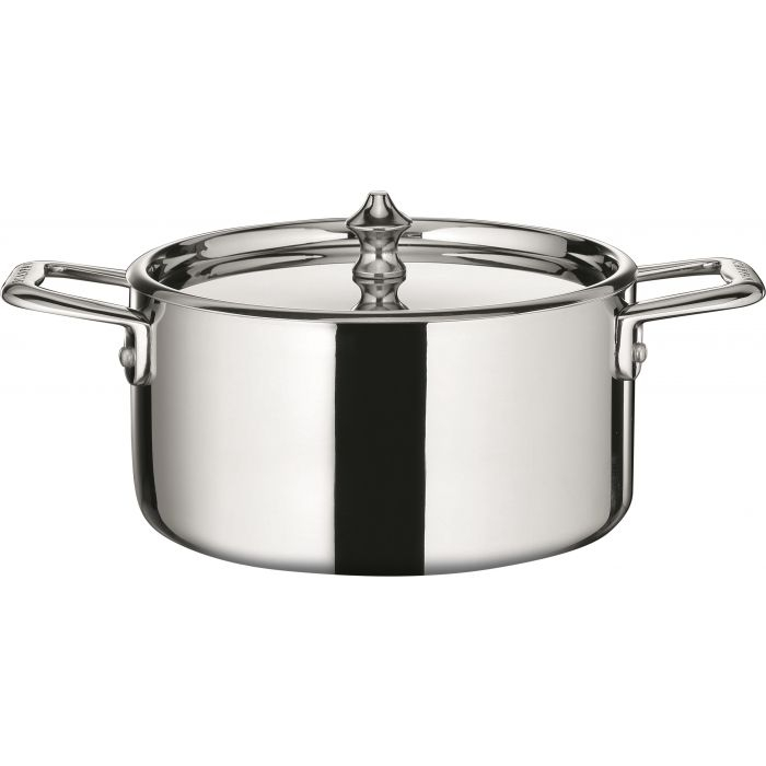 1.5L Maitre D' Steel Covered Dutch Oven with Lid 