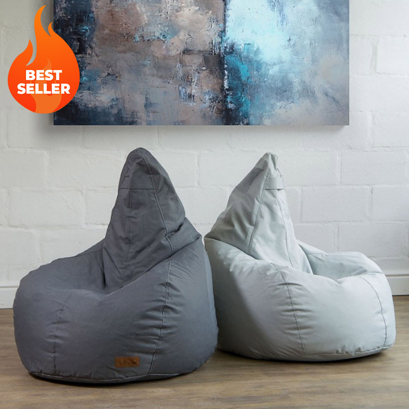 Indoor and Outdoor Pear-Shaped Bean Bag