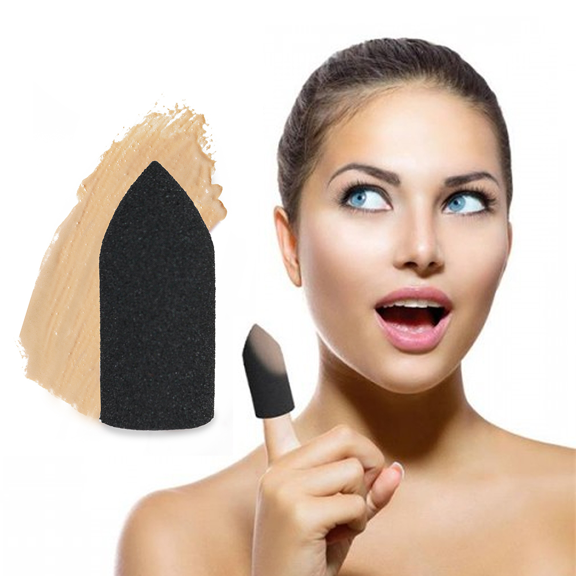 High Definition Cosmetic Finger Sponge