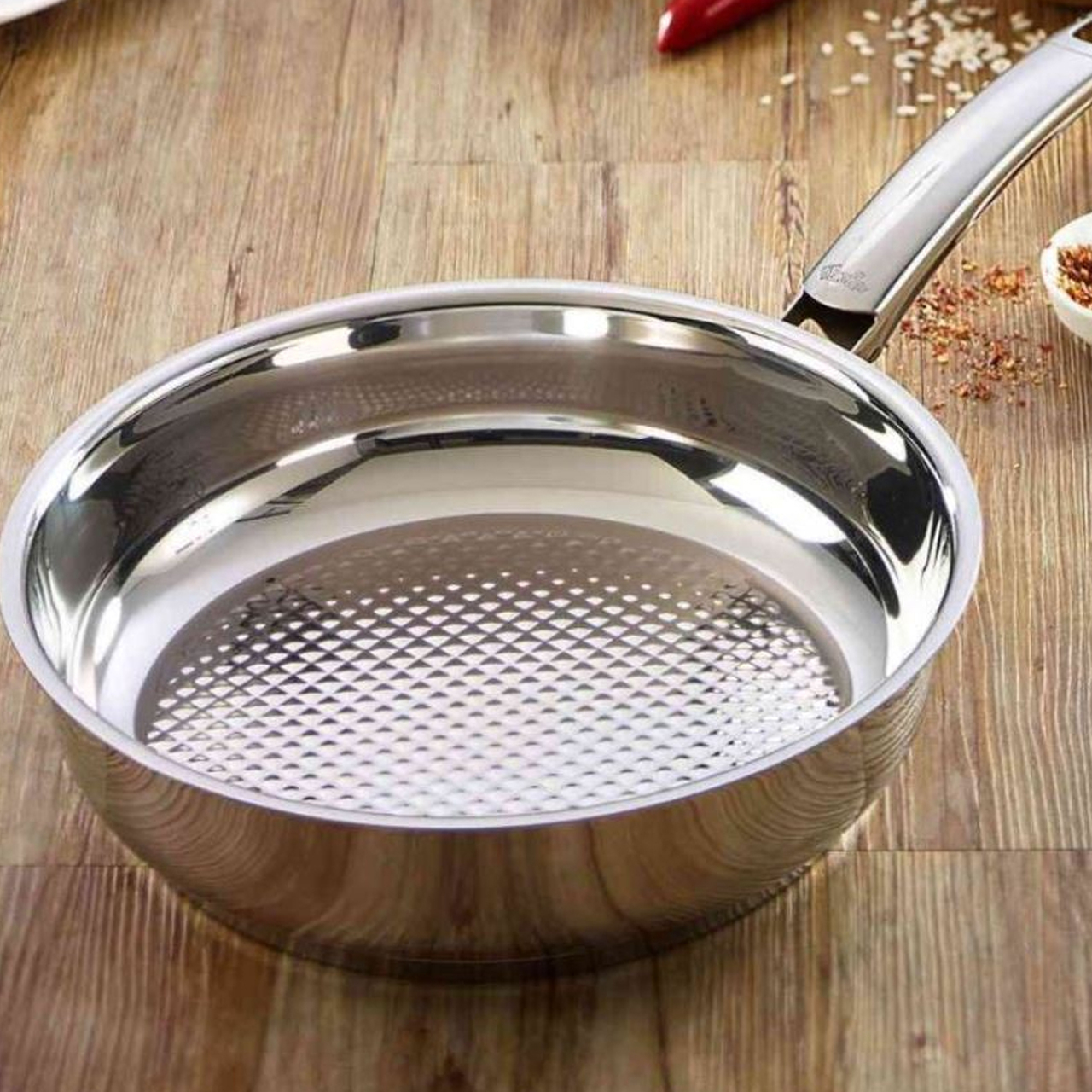 Crispy Steelux Premium Frying Pan