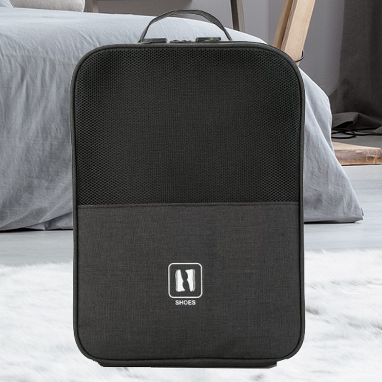 Shoe Travel Organiser (Holds up to 3 Pairs)