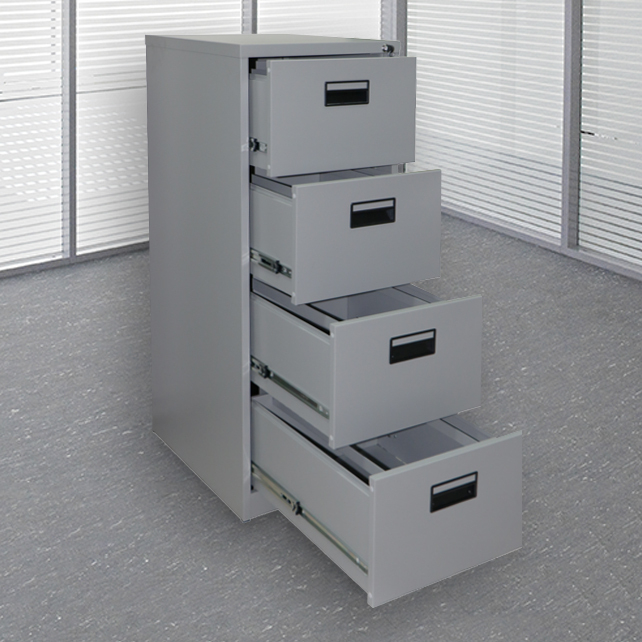 4-Drawer Steel Filing Cabinet