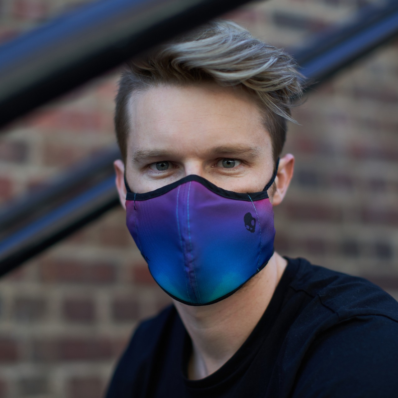 Pack of 4 Stylish 3-Layer Fabric Face Masks