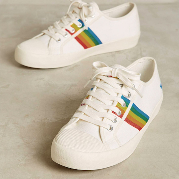 Men's Coaster Rainbow Stripe Sneaker