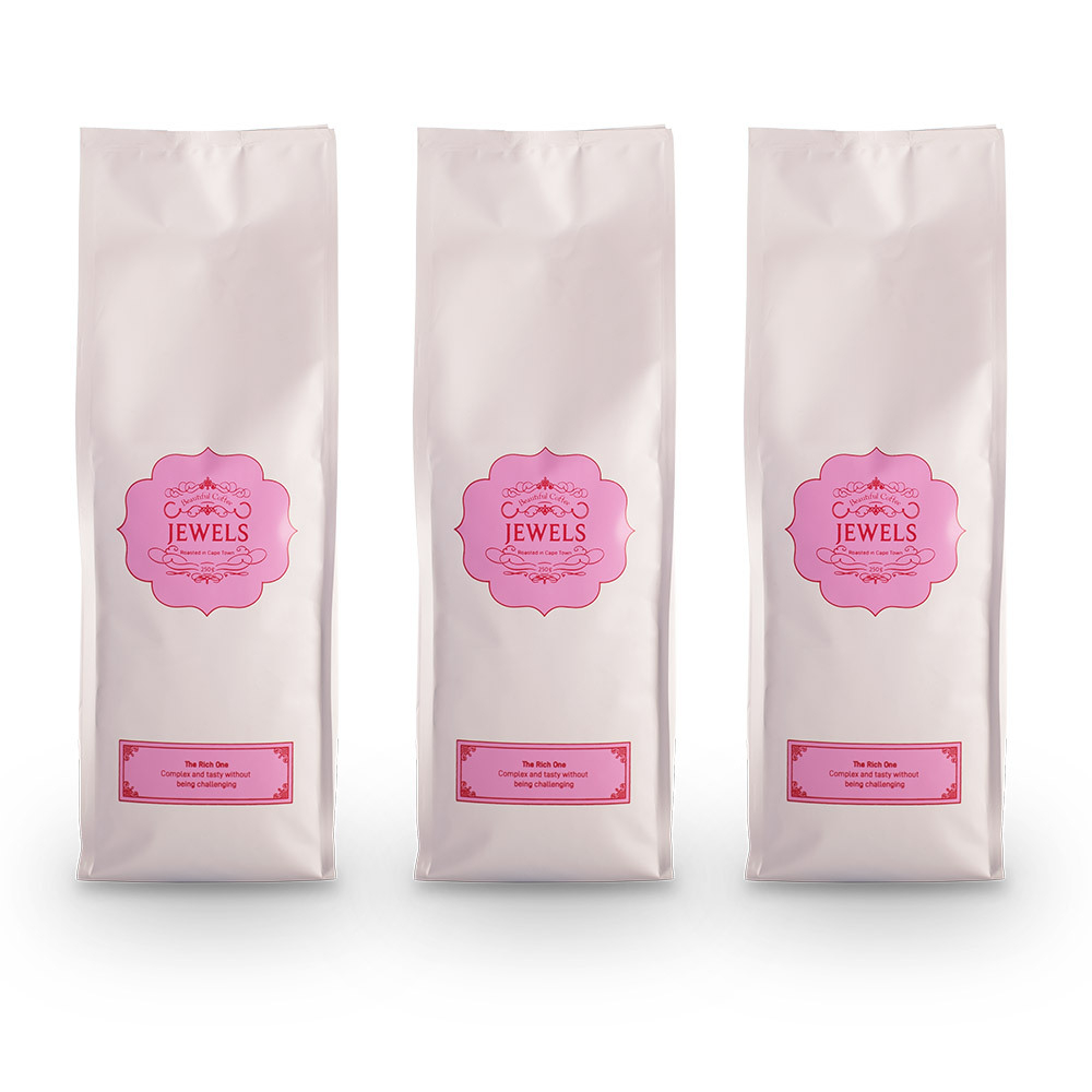 Pack of 3, 250g Artisanal Roasted Coffee Beans