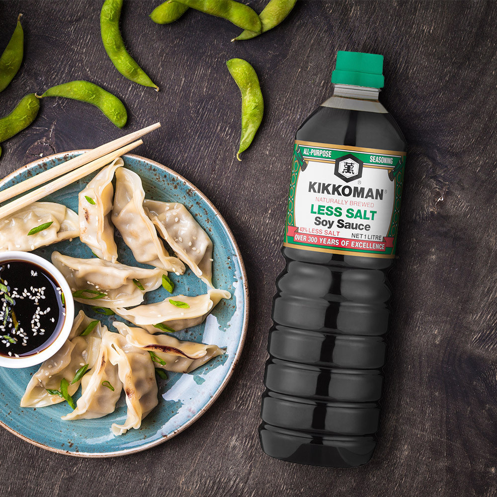 Pack of 6, 1L Less Salt Green Soya Sauce (6L in Total)