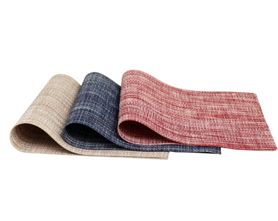 Pack of 8 Woven Vinyl Placemats