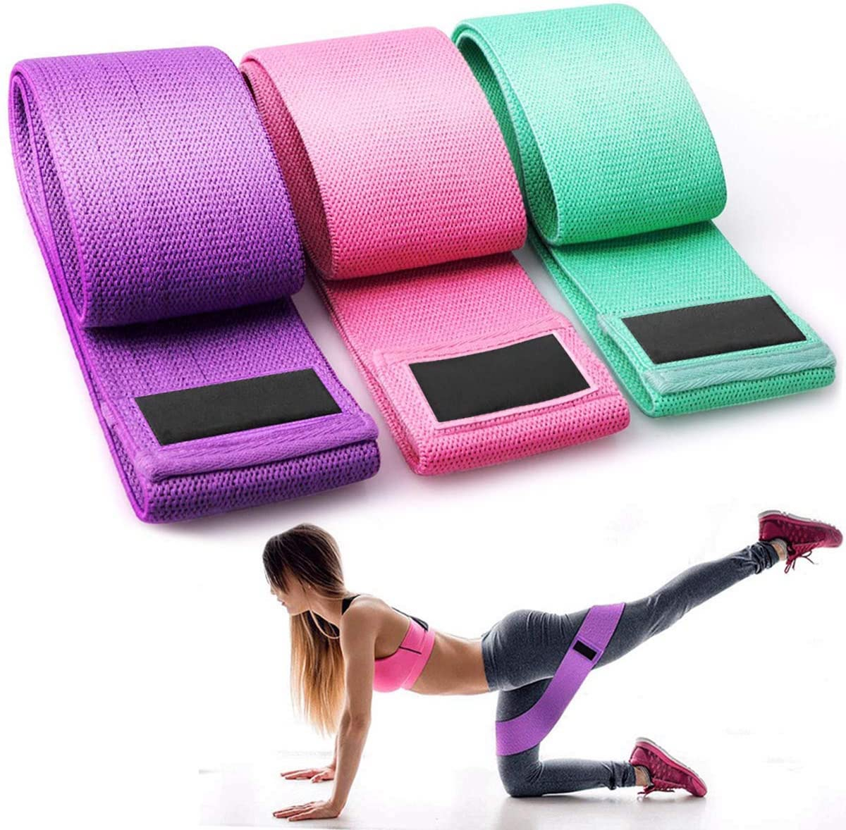 Set of 3 Resistance Training Bands