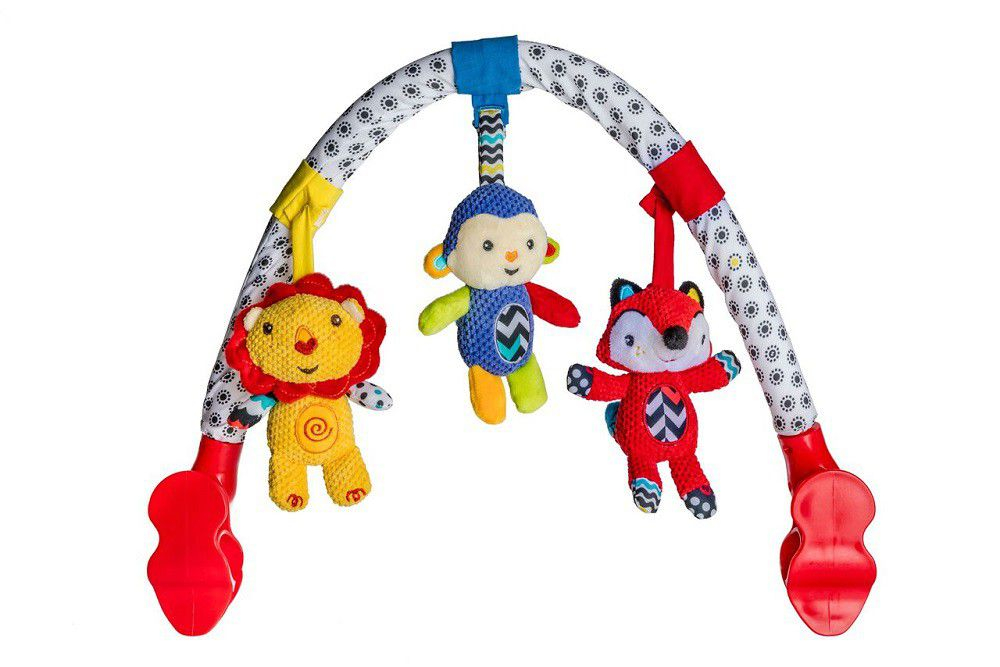Activity Arch with Colourful Soft Toys