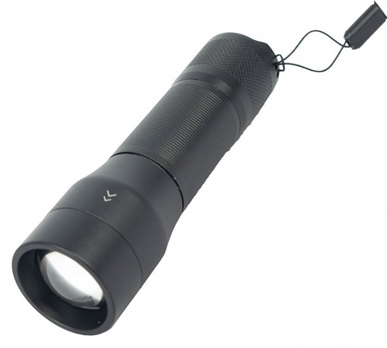 LED 400 Lumen Flashlight with 15 AAA 1.5V Batteries Included 