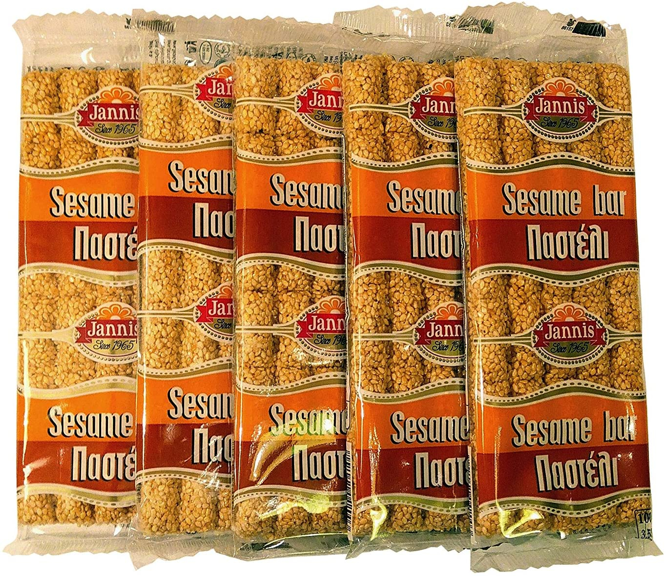 Pack of 40 Sesame Bars (30g Each)