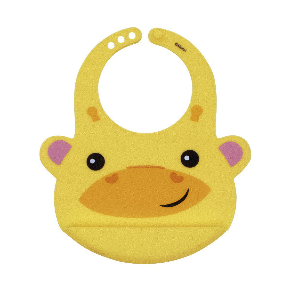 Set of 2 Silicone No-Spill Baby Bibs