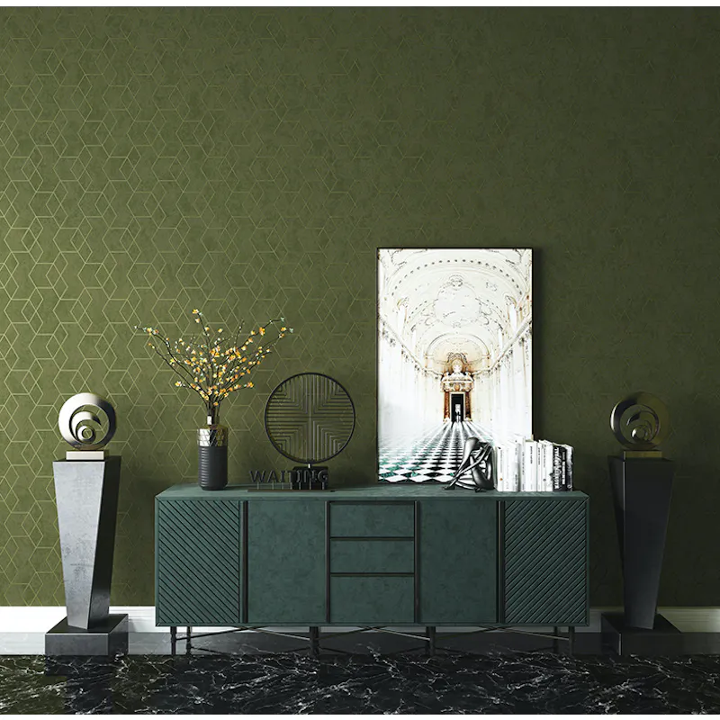 Green Metallic Cube