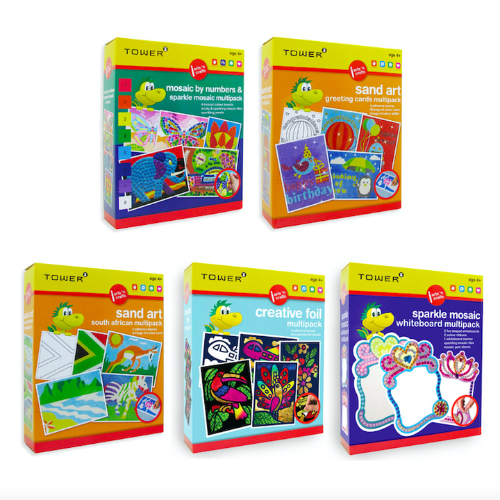 Pack of 5 Arts and Crafts Multi-Pack