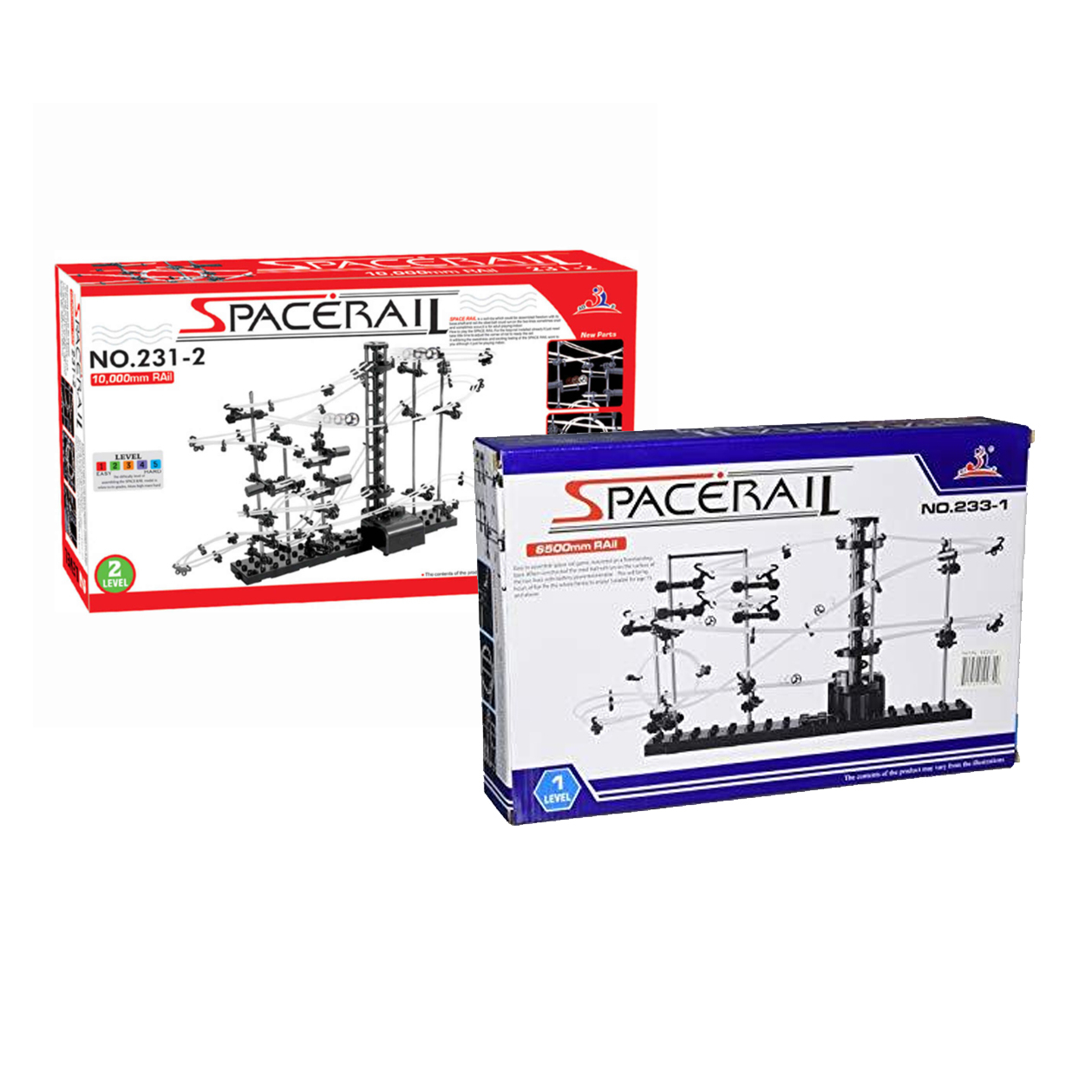 Kids Level Junior 1 & 2 Build-It-Yourself Rollercoaster Set