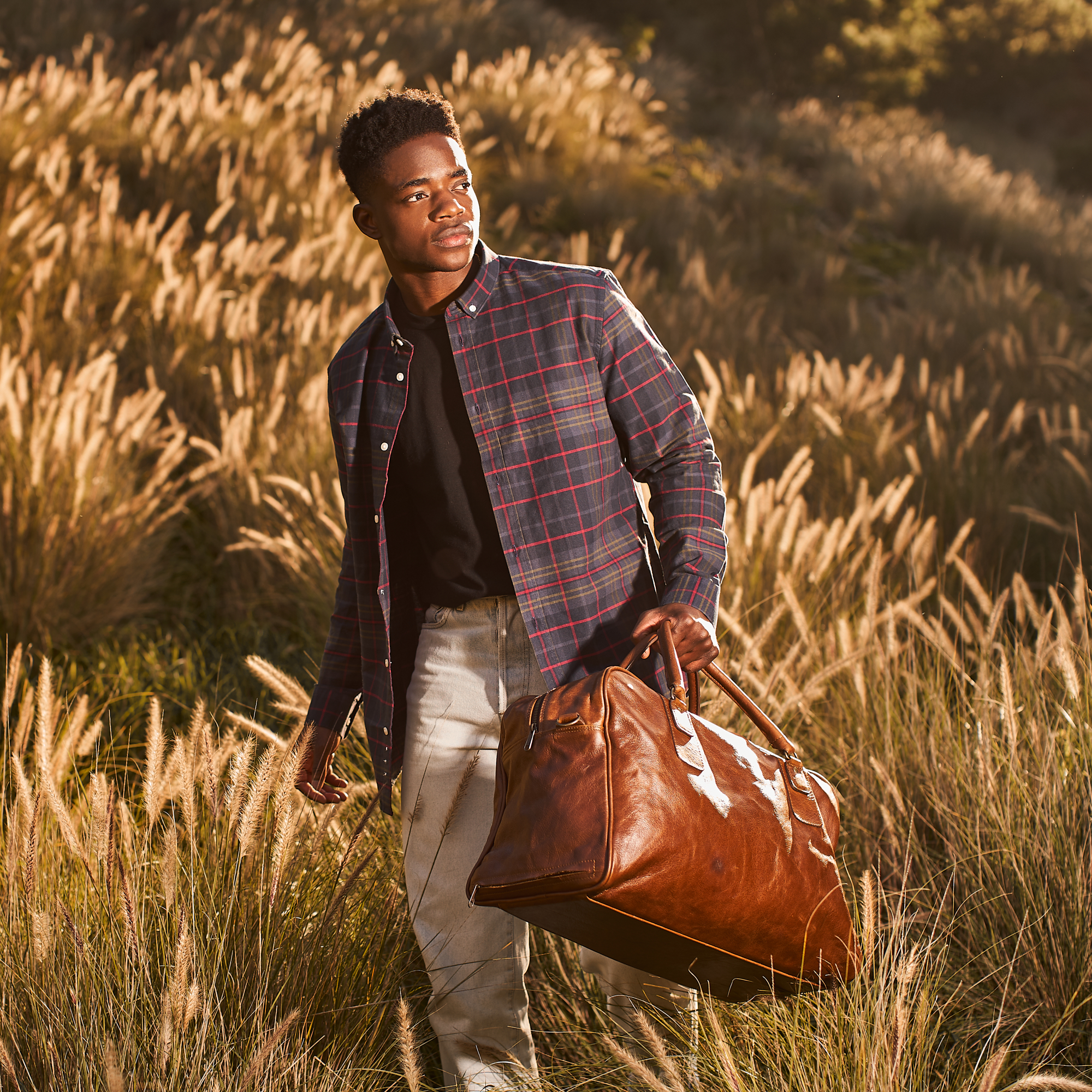 Genuine Leather Logan Duffel Bags