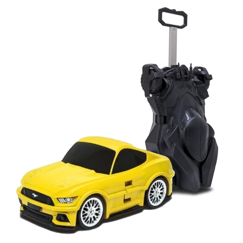 Kid's Premium Batmobile & Ford Mustang GT Suitcase