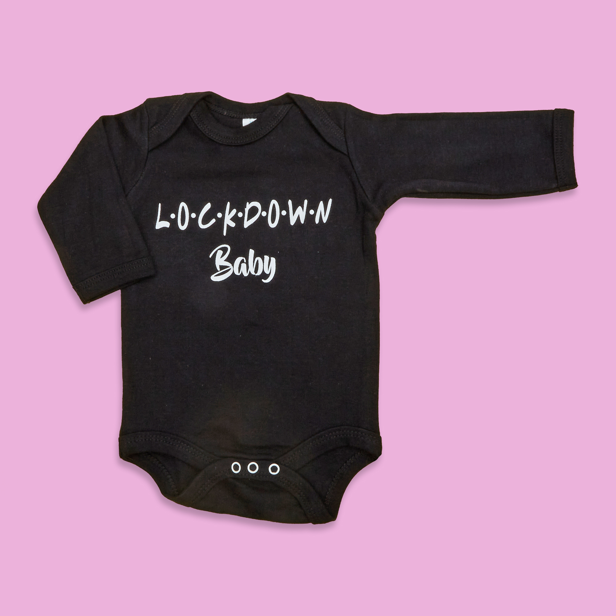 100% Cotton Lockdown Baby Romper