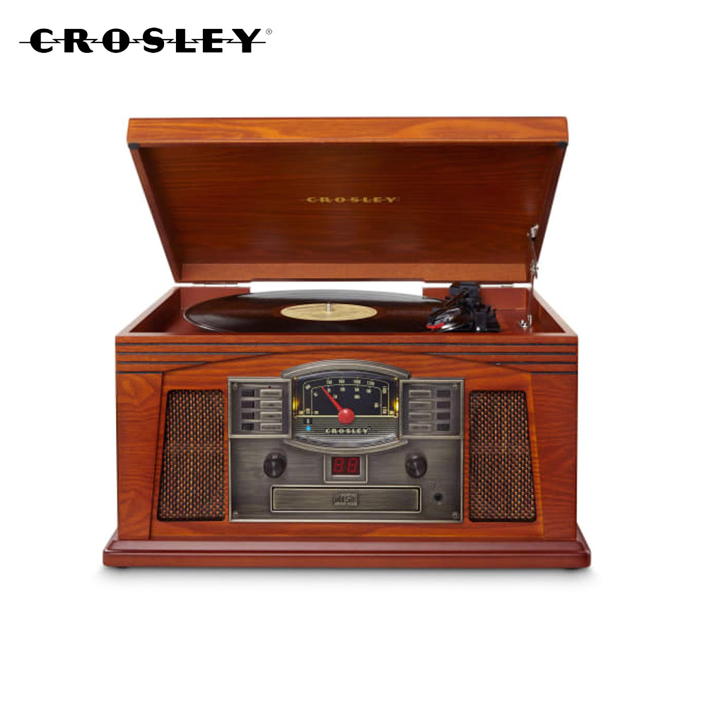 Lancaster Bluetooth Entertainment Center Turntable (Model: CR42D)