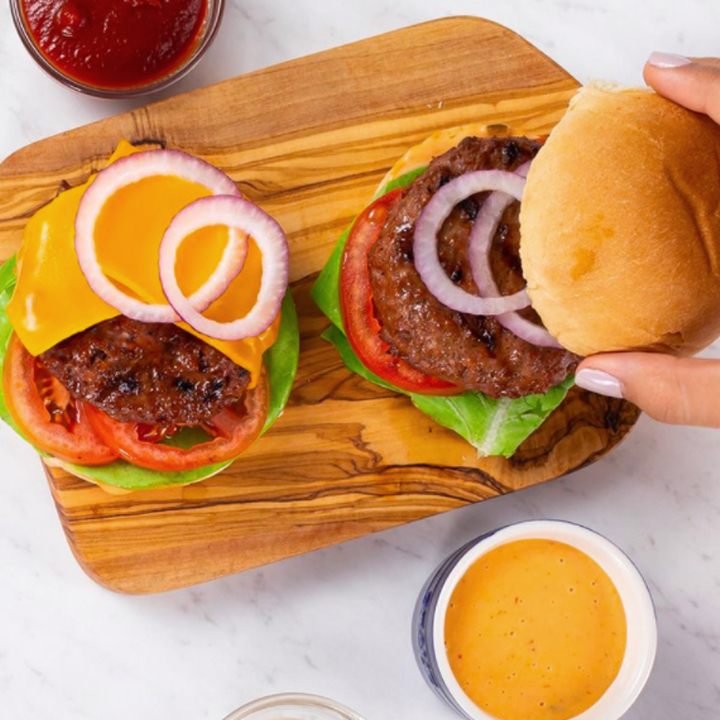 Box of 42 Plant-Based Burger Patties