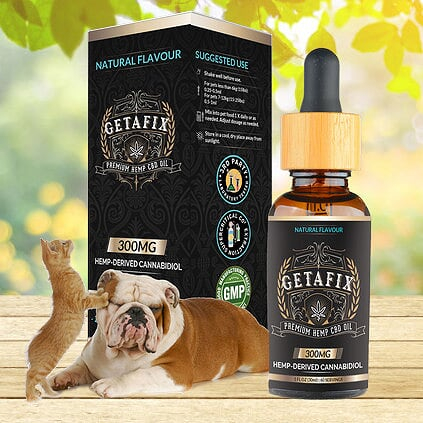 300mg CBD Oil Drops for Pets (30ml Bottle)