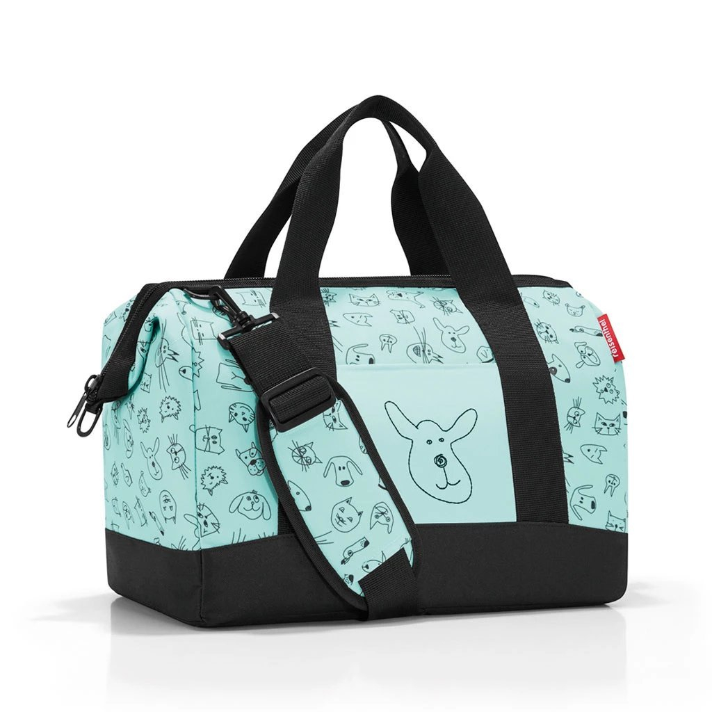 Kids Cats and Dogs Canvas Allrounder Bag