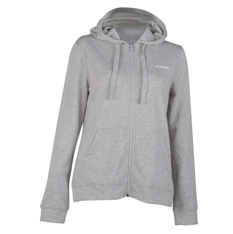 Ladies Light Grey Mala Hoodie