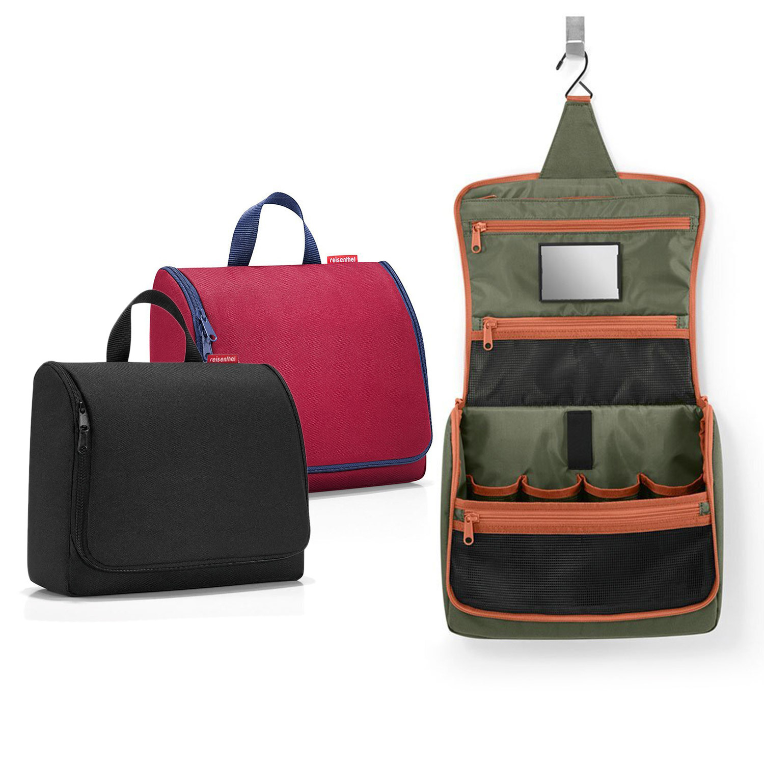 XL Fabric Expandable Toiletry Bag