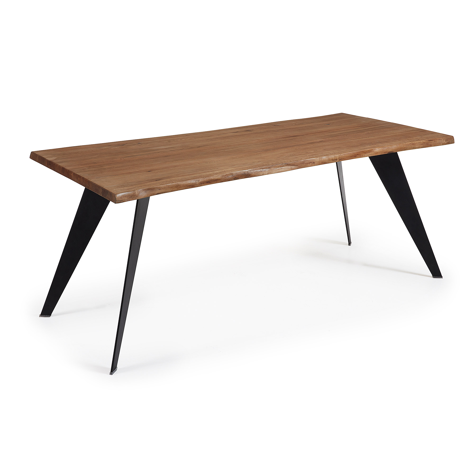 180x100cm Nack Oak Top Dining Table