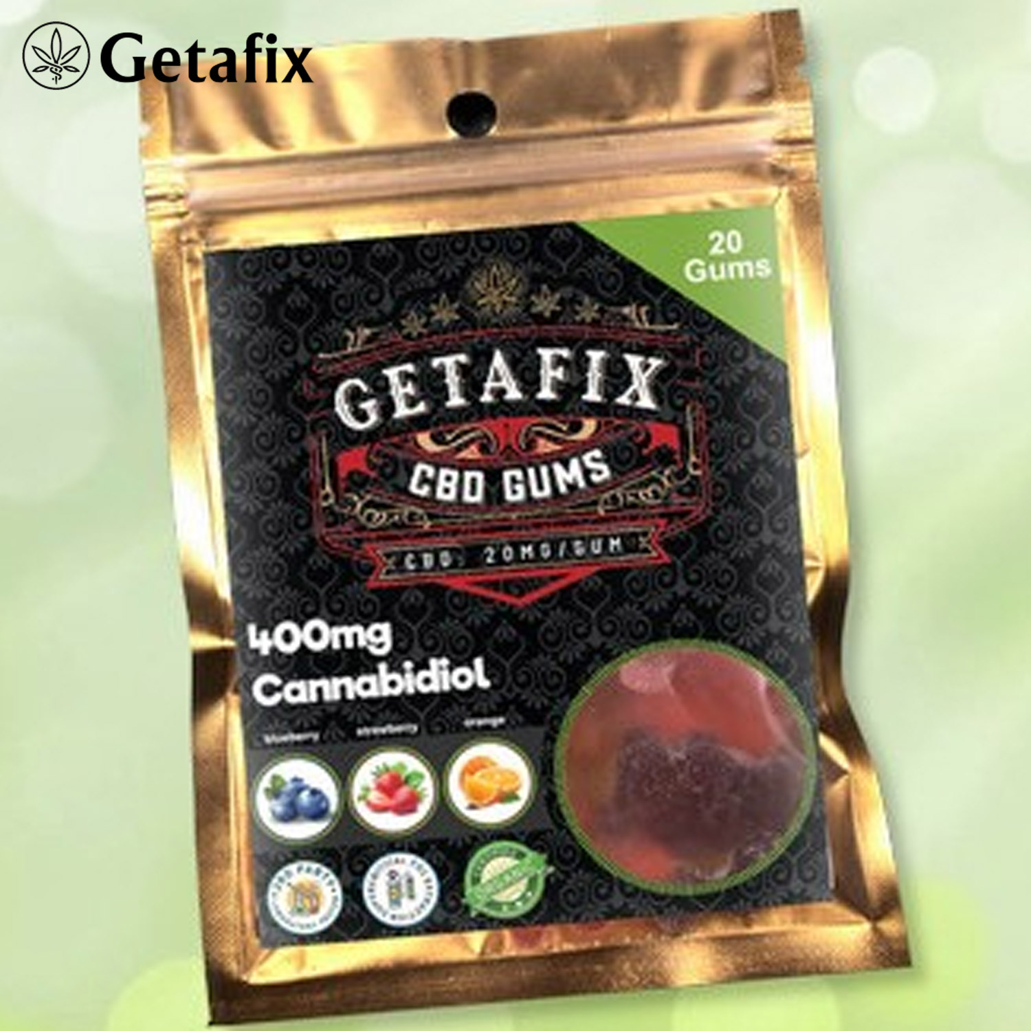 400mg CBD Edible Gums