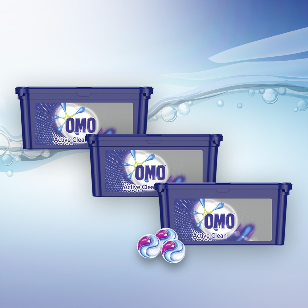 Pack of 3 Power 3-in-1 Laundry Capsules