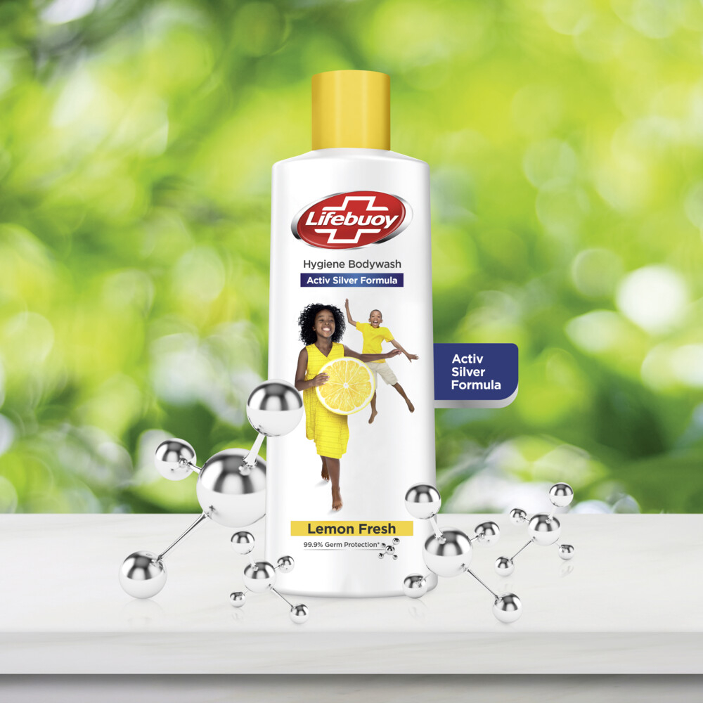 Pack of 5 Germ Protection Antibacterial Body Wash in 400ml or 750ml