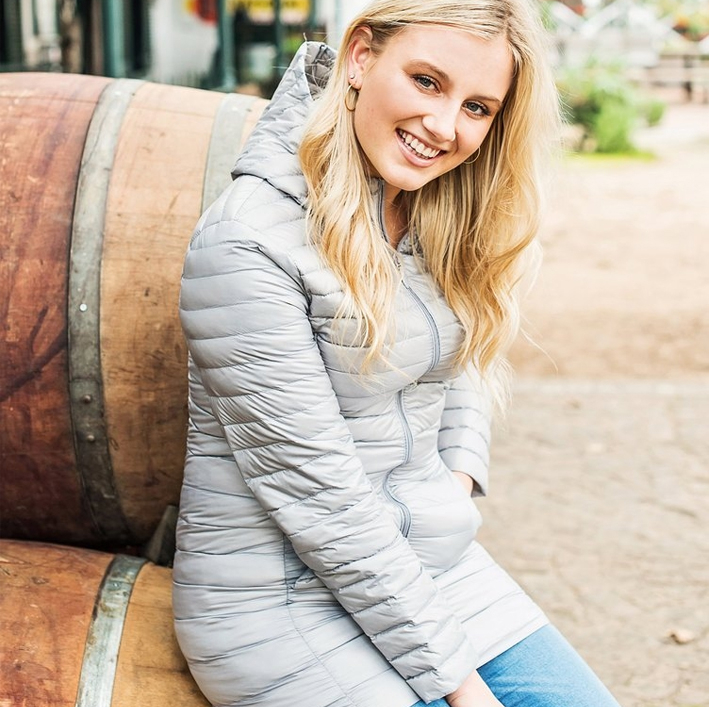 Ladies Mid-Length Duck Down Coat
