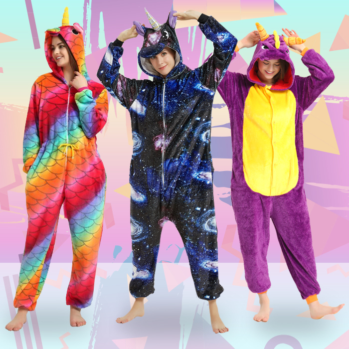 Ladies Unicorn and Fictional Animal Onesies