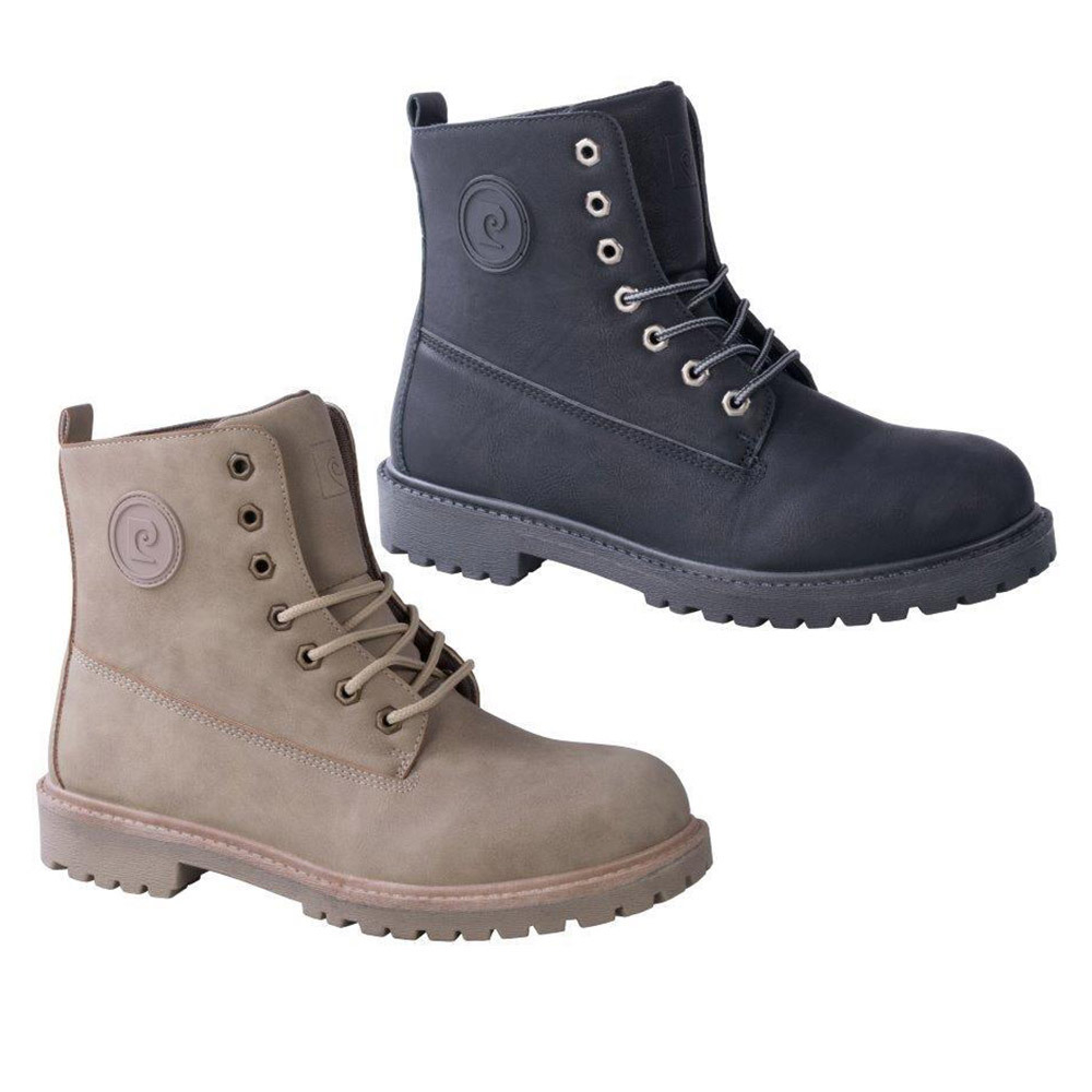Men's PU Leather Lace up Boots