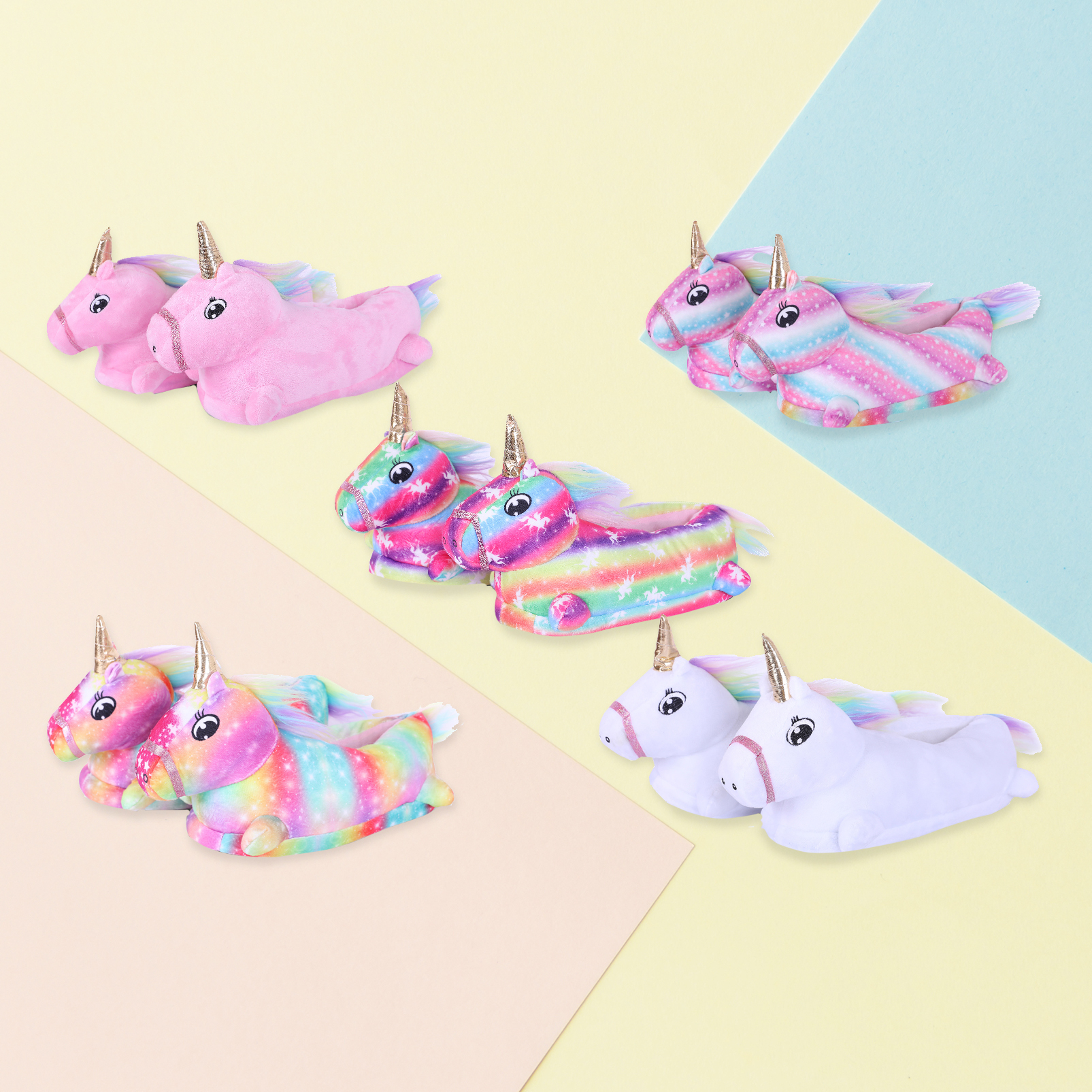 Warm and Cozy Unicorn Slippers